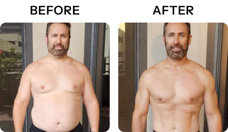 Biohacking Lakeway with ExoPod for results like Daniel's before and after pictures